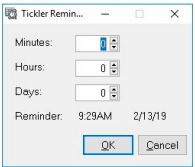 Tickler Reminder